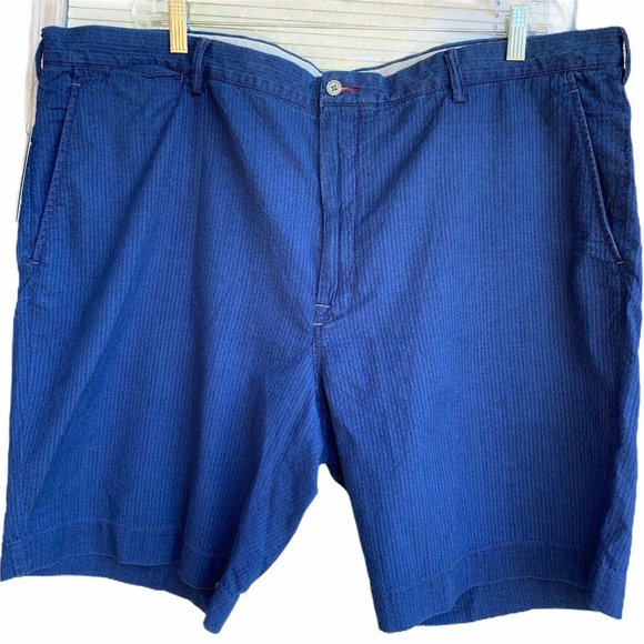 Polo Ralph Lauren Shorts Seersucker Indigo Blue - Picture 4 of 12